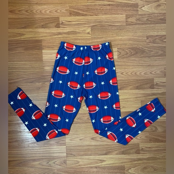 MERICA’ FOOTBALL LEGGINGS! - Picture 2 of 2
